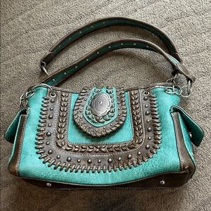Montana West Studded Shoulder Bag